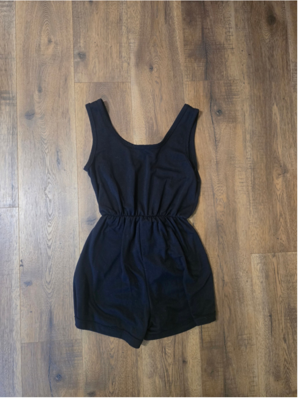 Women's Fantastic Fawn Black Romper Size S - Picture 3 of 4